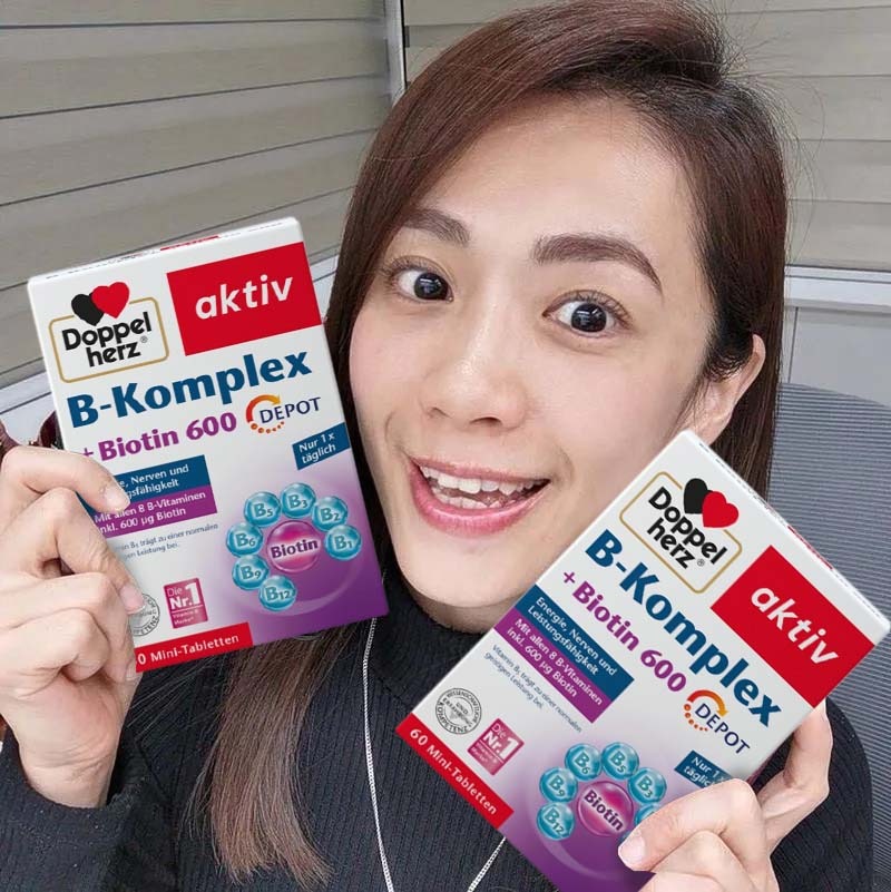 【德國進口】【柔媽咪獨家授權】Doppelherz雙心維他命B族，葉酸，熬夜疲勞代謝膳食咀嚼片60粒/盒！全新上市新型-體重控制釋放錠，安全無副作用，促進身體代謝，效果加倍！！【瘦到你尖叫】加速燃燒脂肪，健康享瘦更輕鬆！！ 每天一粒提高代謝！